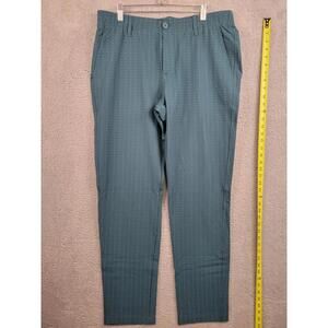 Under Armour Mens 36x32 Pants Activewear Golf Blue RN 96510 CA# 41095